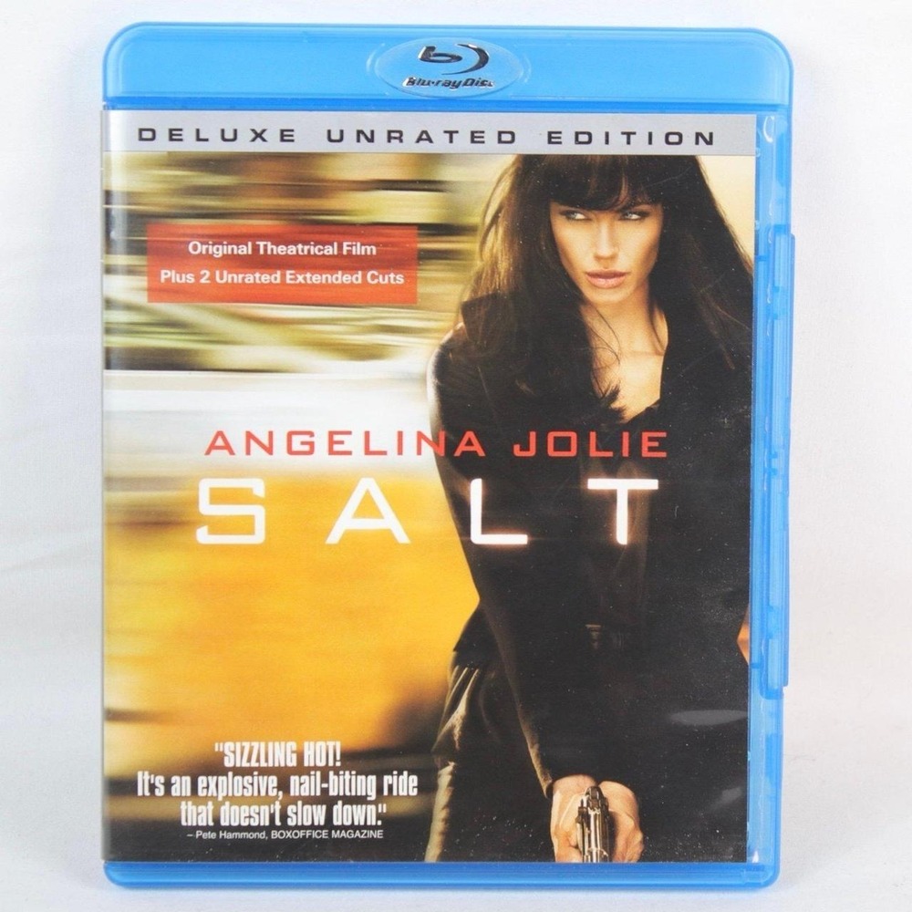Salt Deluxe Unrated Edition Blu-Ray DVD Movie